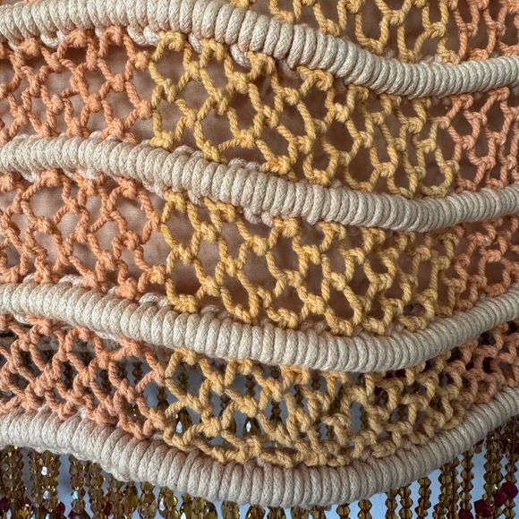 $2300 Markarian Pasison Flower Bohemian Beaded Skirt - Picture 4 of 13